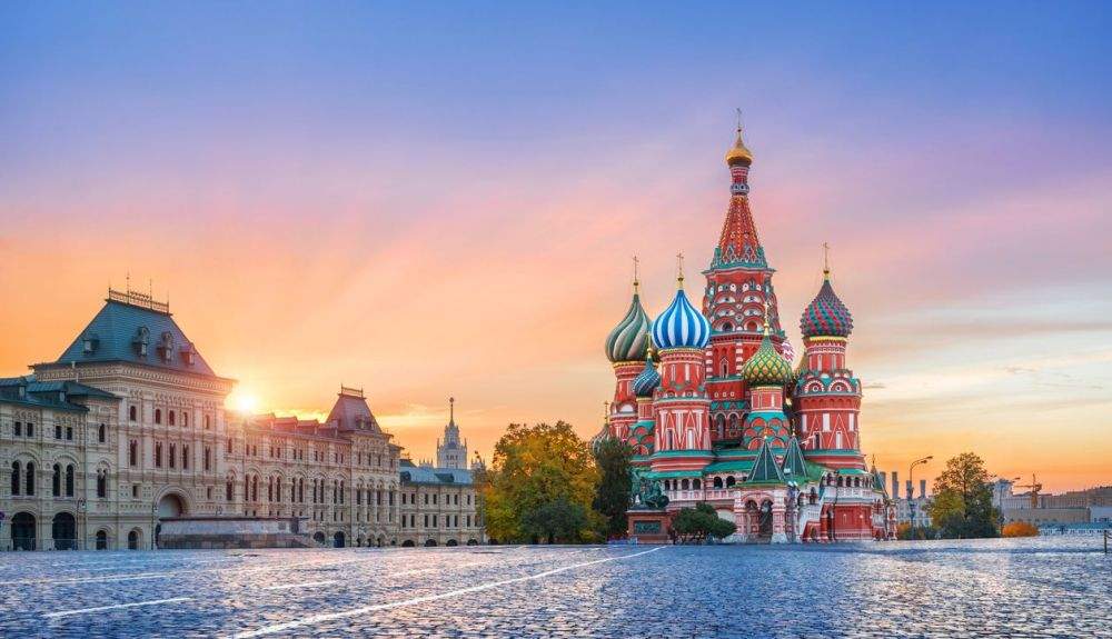 La Catedral de San Basilio, en Moscú.