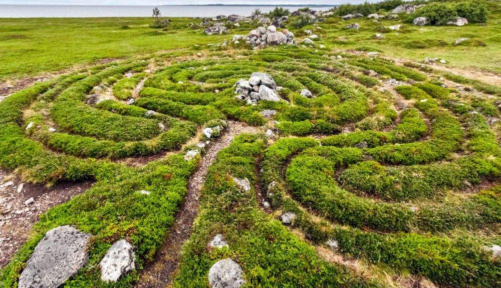 Los laberintos de Solovetsky se creen que datan de la Edad de Piedra.
