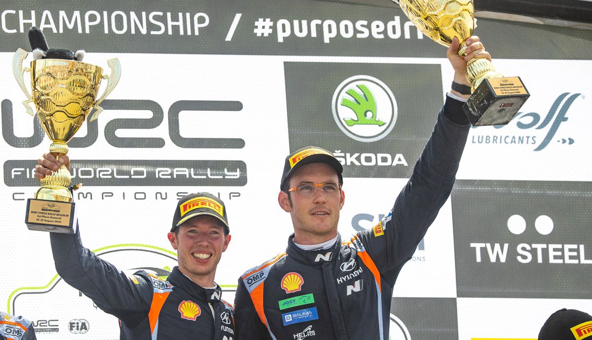 Primer triunfo de Neuville con su nuevo copiloto, Wydaeghe.