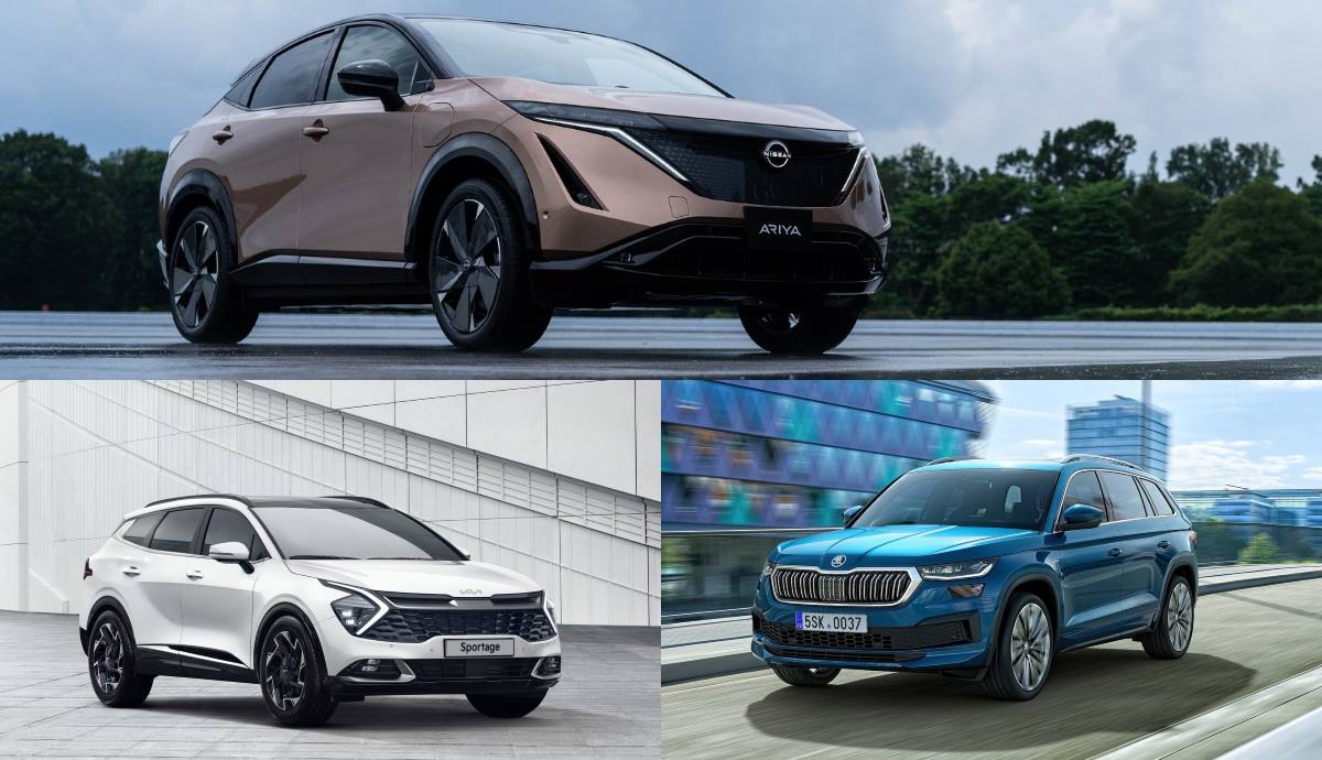Nissan Ariya, Skoda Kodiaq y Kia Sportage, los nuevos SUV que vienen