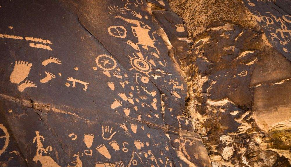 Ejemplo de petroglifo