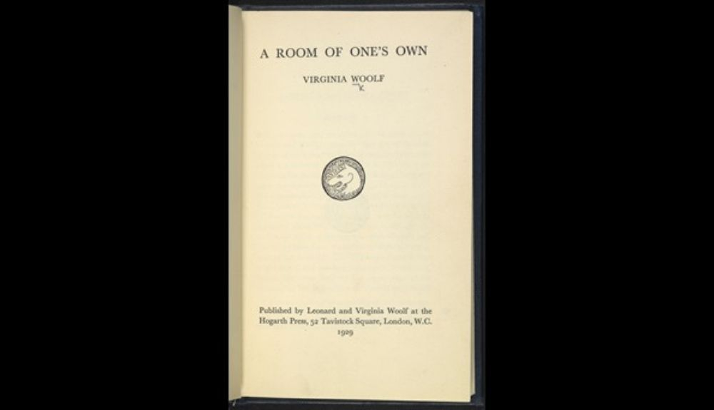 Una habitación propia de Virginia Woolf Una habitación propia de Virginia Woolf