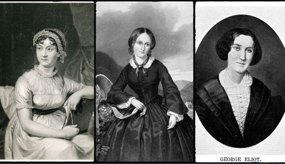 Escritoras del siglo XIX, Jane Austen Charlotte Bronte y George Eliot.