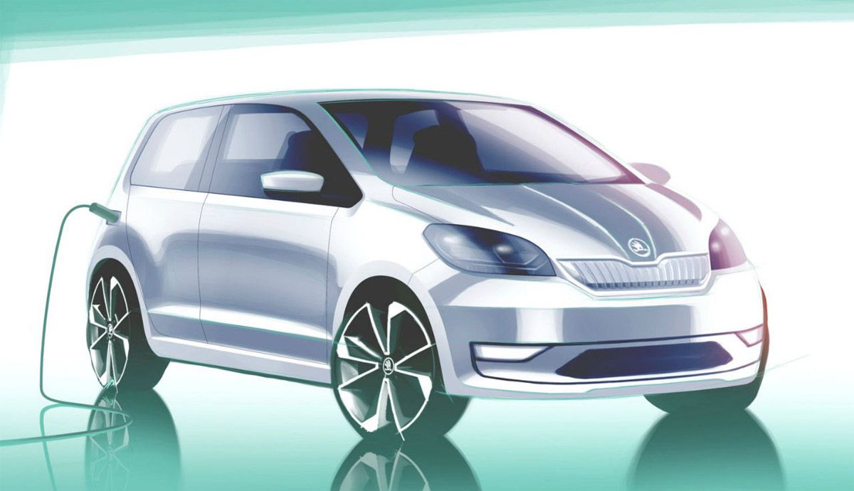 El futuro Skoda Elroq estará un escalón por encima de este Citigo iV y será el sustituto del Fabia en formato eléctrico.