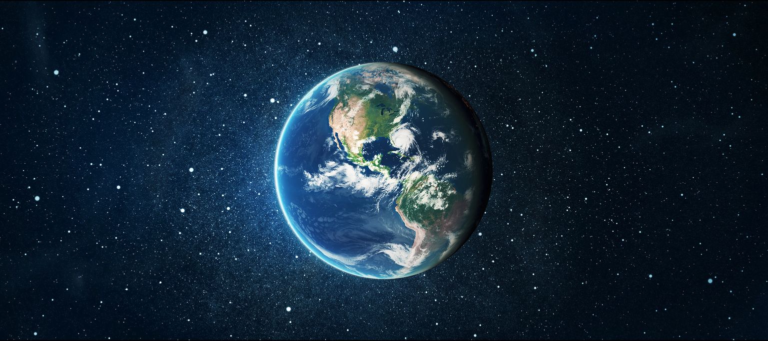 De dónde viene el agua es una de las preguntas que nos podemos hacer al ver la imagen de nuestro planeta. Foto: IStock.