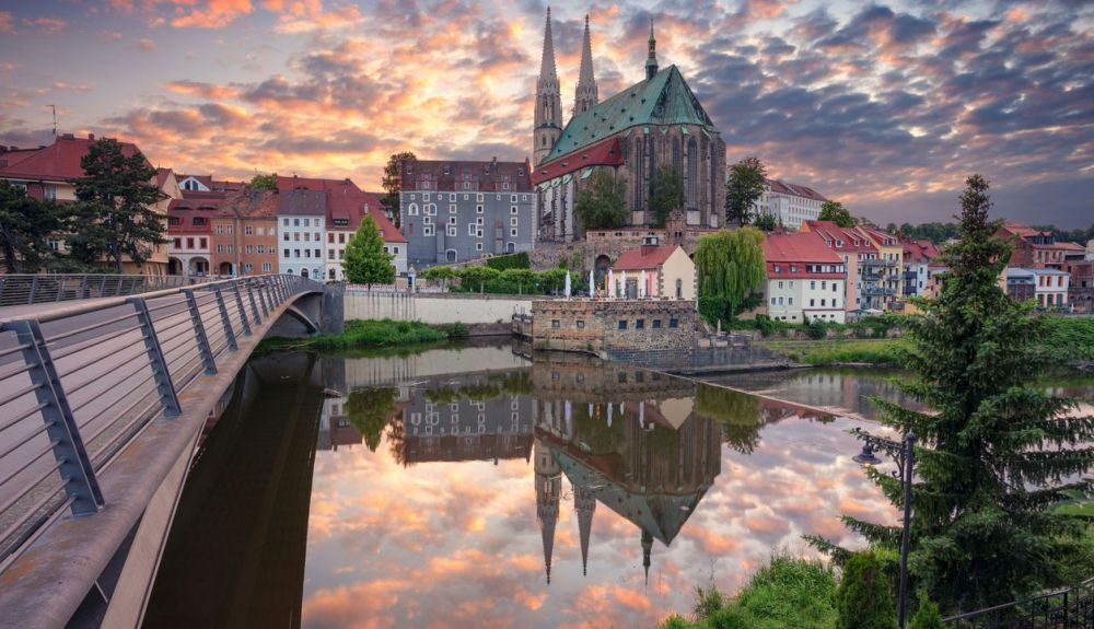 La ciudad de Gorlitz está incluida en esta zona. La ciudad de Gorlitz está incluida en esta zona.