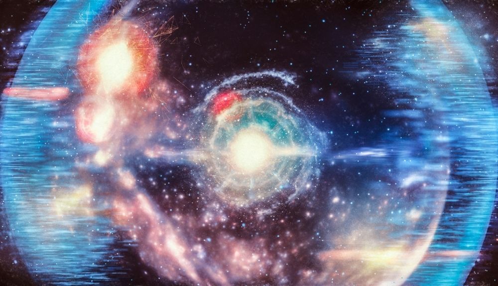 Son muchas las curiosidades de la Teoría del Big Bang. Imagen conceptual del Big Bang.