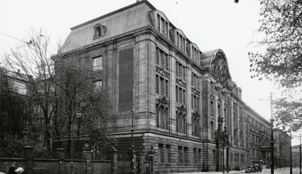 Cuarteles generales de la Gestapo en Prinz Albrecht Straße 8, en Berlín.