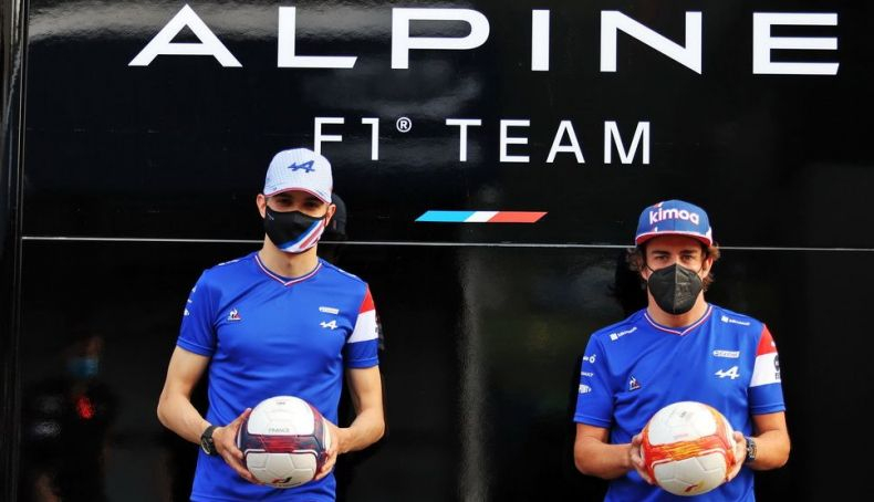 Ocon y Alonso continuarán en Alpine en 2022 Ocon y Alonso continuarán en Alpine en 2022