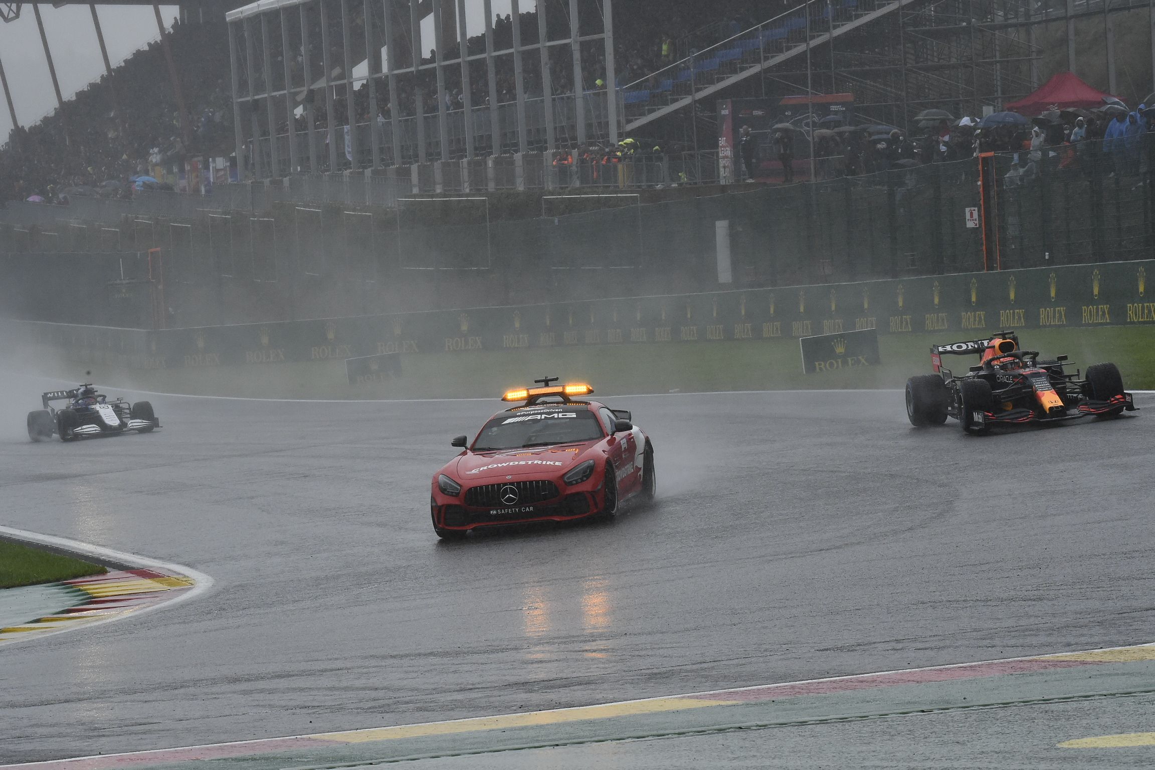 La de Bélgica se ha convertido en la más corta de la historia de la F1