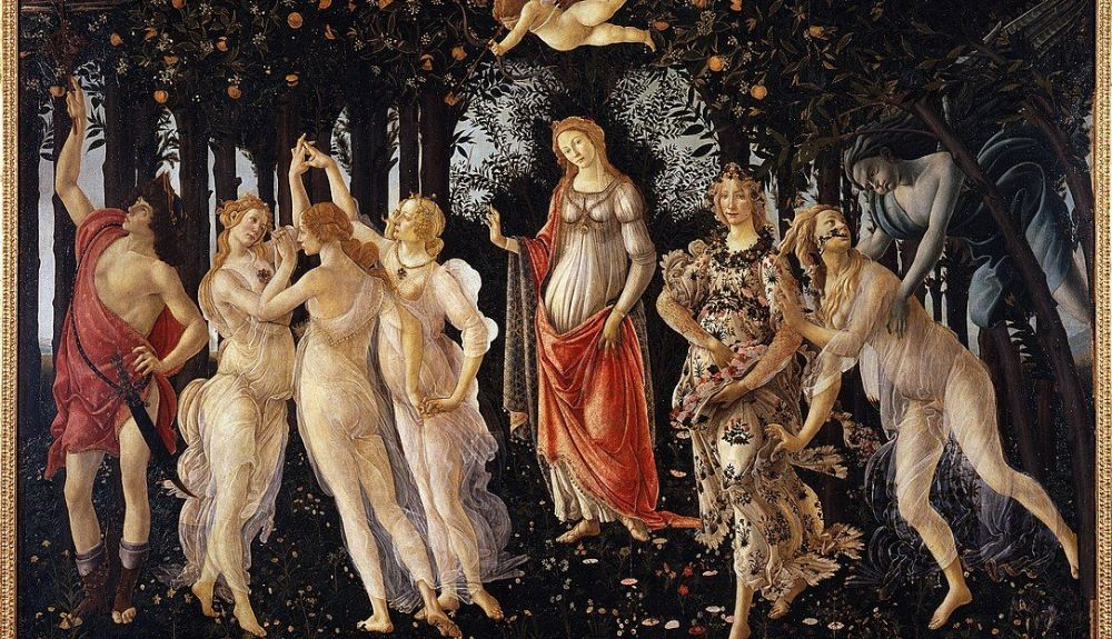 La Primavera, de Sandro Botticelli. La Primavera, de Sandro Botticelli.