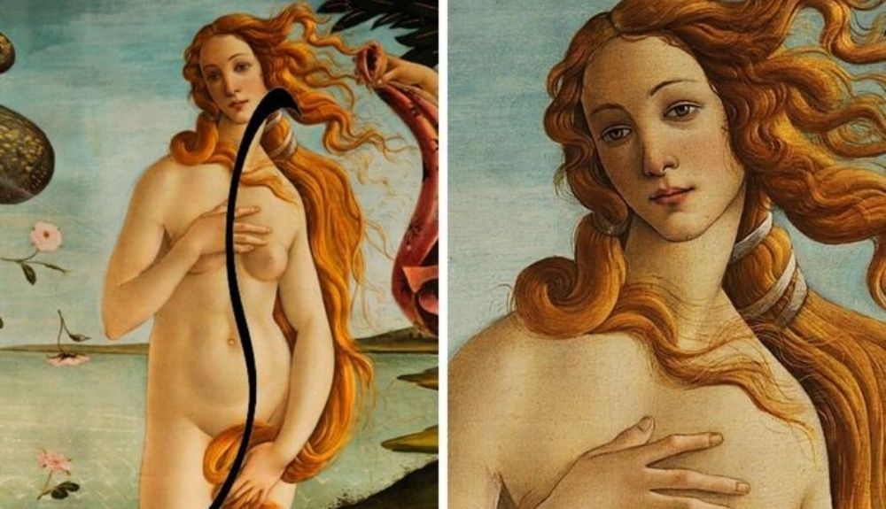 Botticelli desafió a su época con el desnudo de Venus. Botticelli desafió a su época con el desnudo de Venus.
