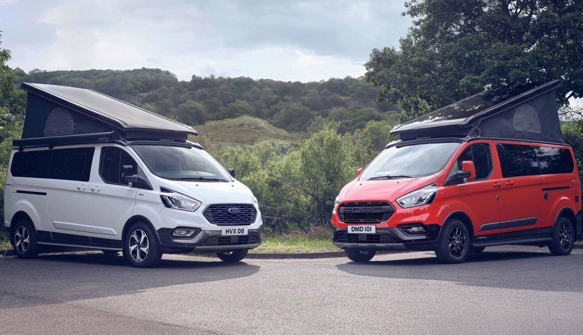 Ford Transit Custom Nugget Active y Trail.