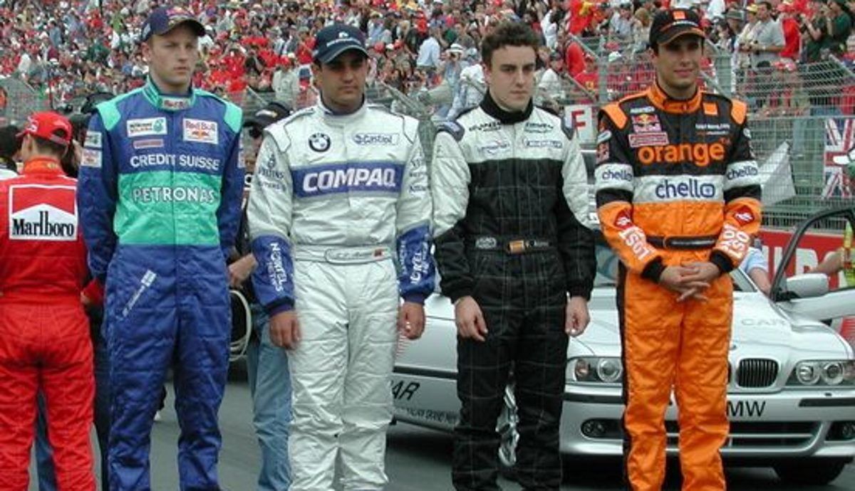 Raikkonen, Montoya, Alonso y Bernoldi, debutantes en el GP de Australia de 2001