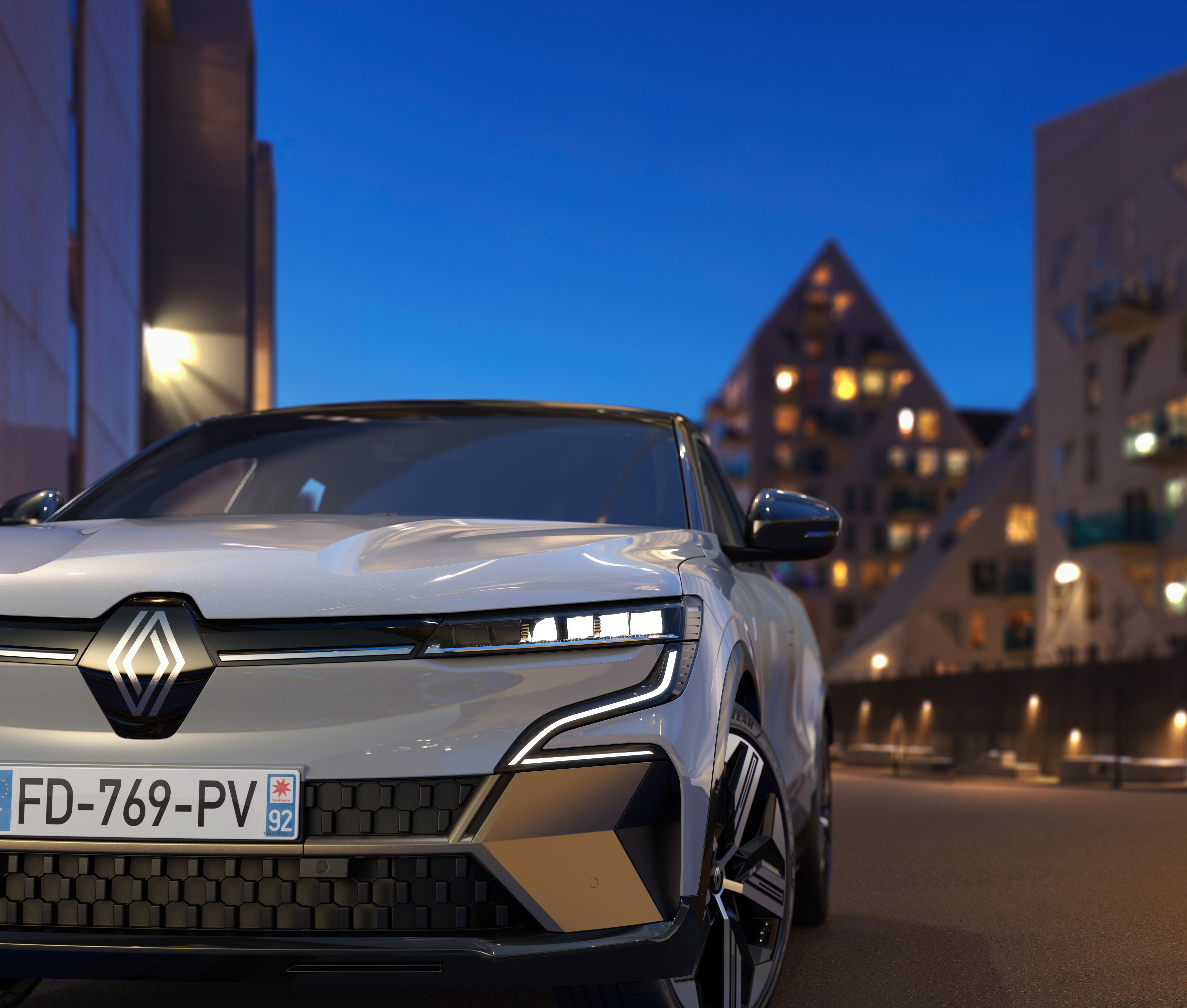 El nuevo Kadjar tomará muchos rasgos del Renault Megane E-Tech (en la foto).