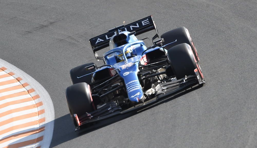 Fernando Alonso (Alpine) se calificó noveno