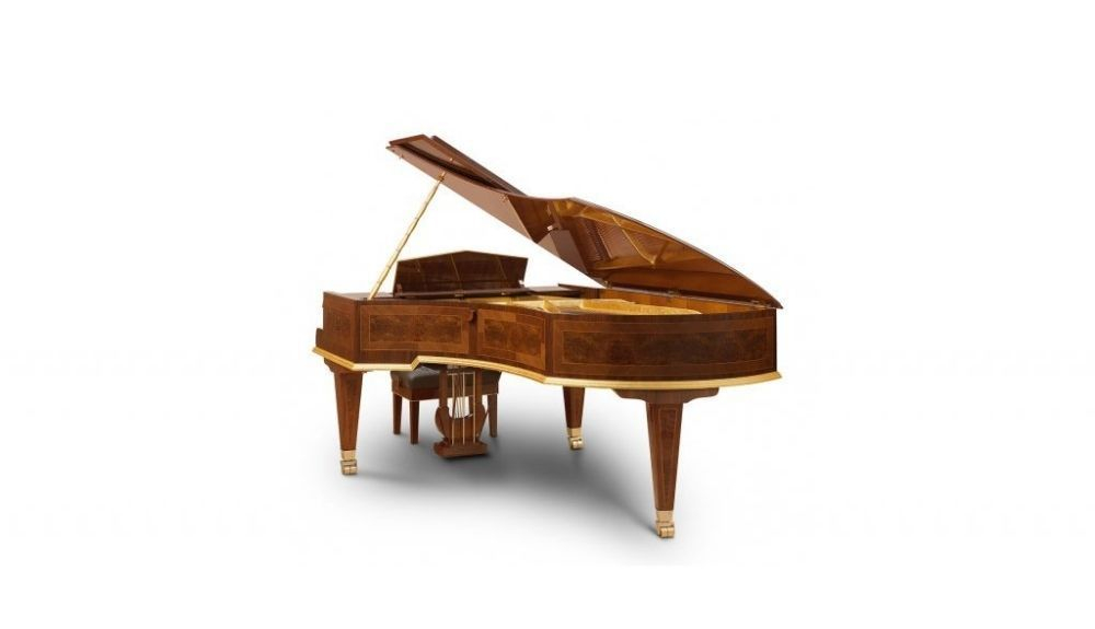El diseño del Opus 50.000 está basado en dos pianos históricos.