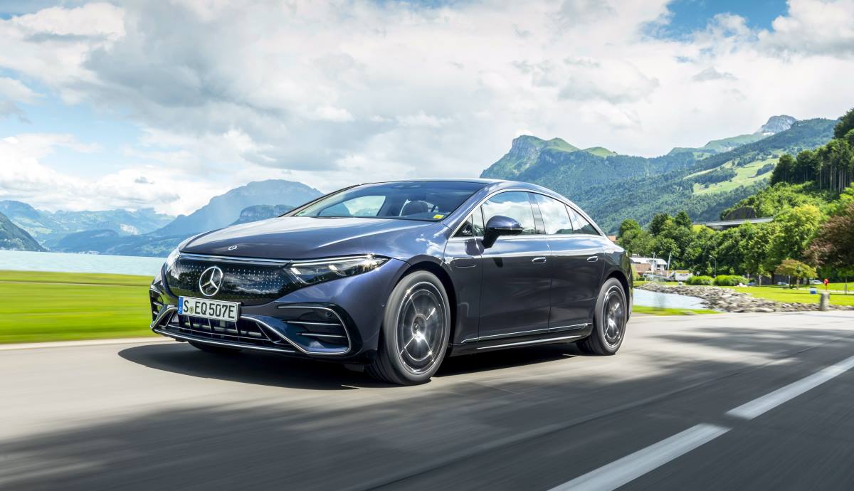 A prueba el Mercedes EQS