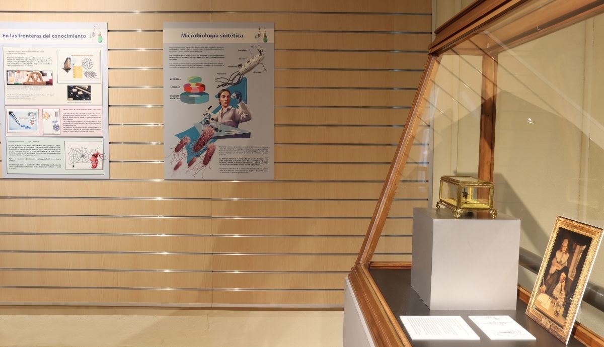 El Museo Nacional de Ciencias Naturales acoge una interesante exposición sobre los microorganismos. Foto: MNCN.