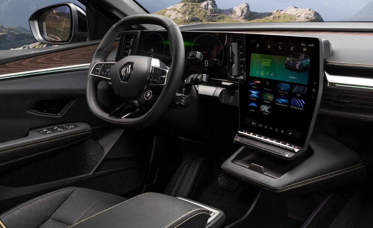 Renault Mégane E-Tech Electric: así es su interior.