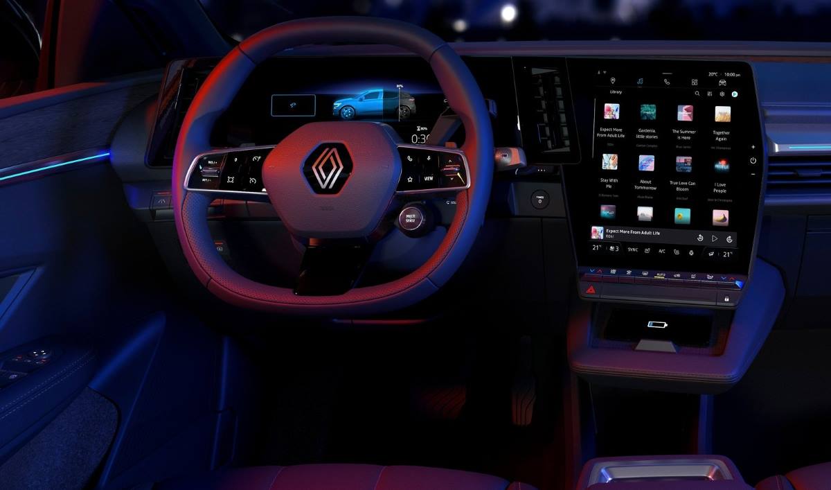 Renault Mégane E-Tech Electric: así es su interior.