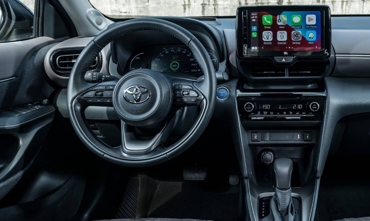 El interior del Toyota Yaris Cross