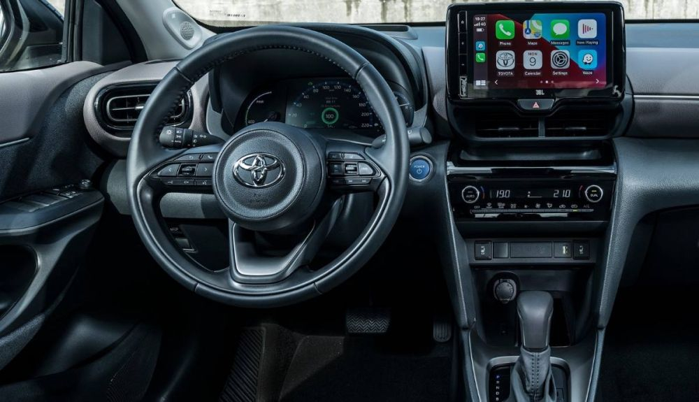 El interior del Toyota Yaris Cross El interior del Toyota Yaris Cross