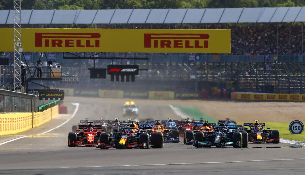 Salida de la Sprint Qualifying en el pasado GP de Gran Bretaña