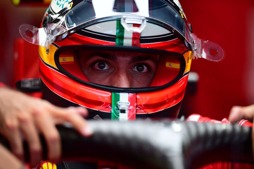 Carlos Sainz (Ferrari) se clasificó 7º en la Sprint Qualifying
