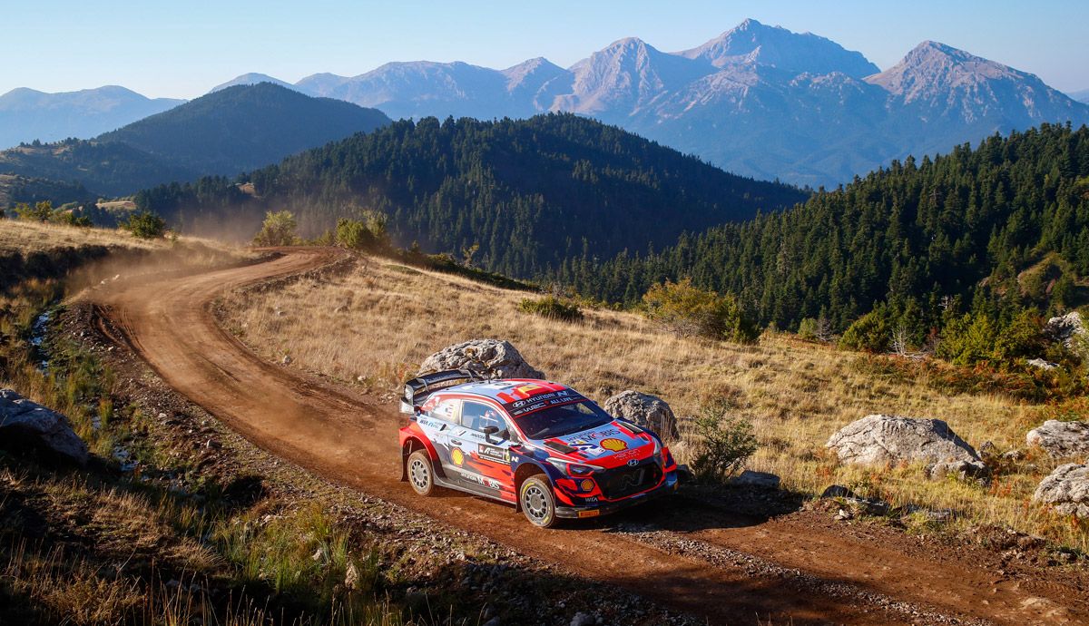 Rally Acrópolis de Grecia 2021.