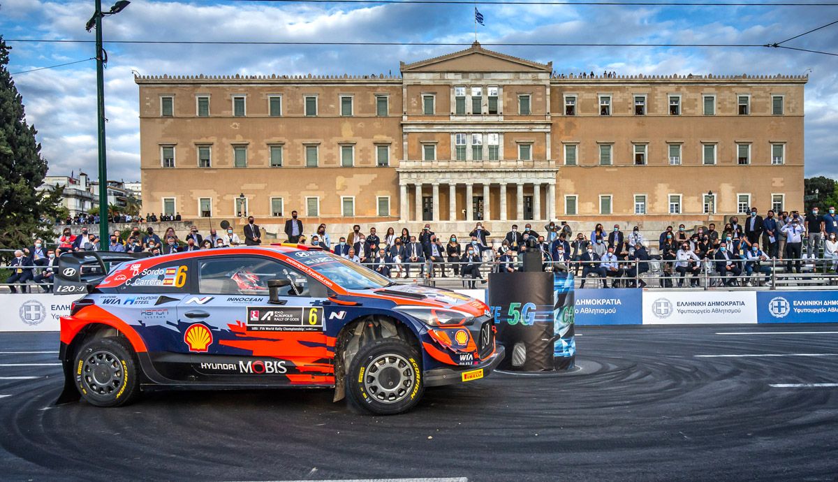 Rally Acrópolis de Grecia 2021.