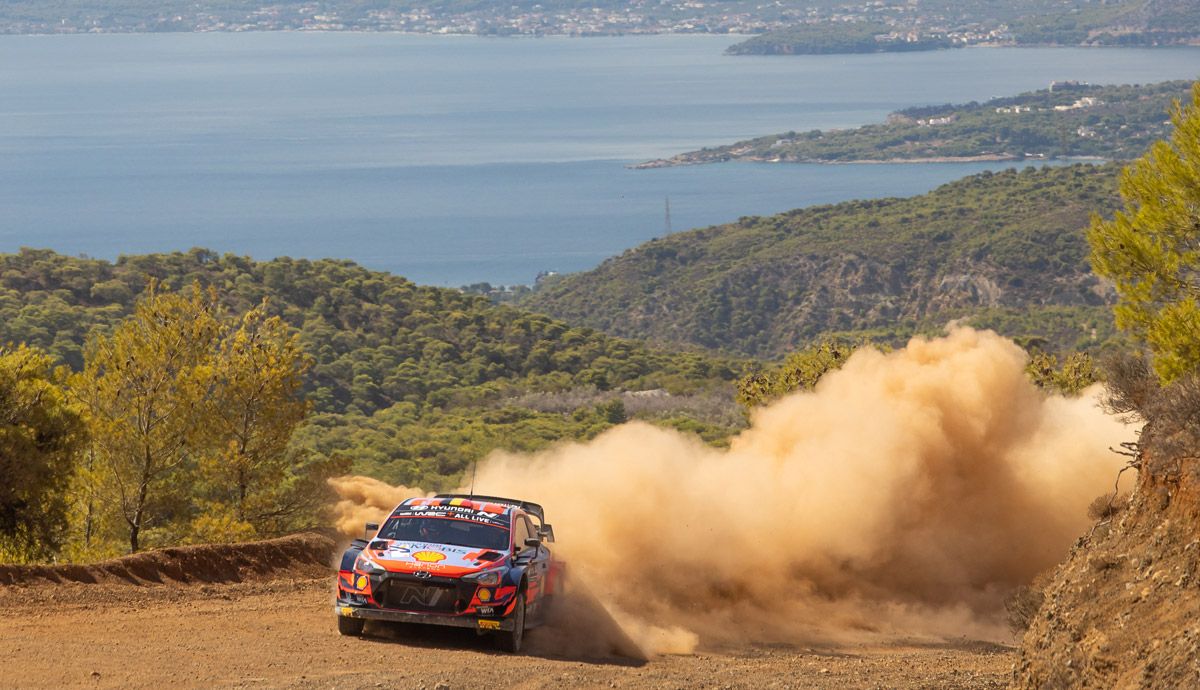 Rally Acrópolis de Grecia 2021.