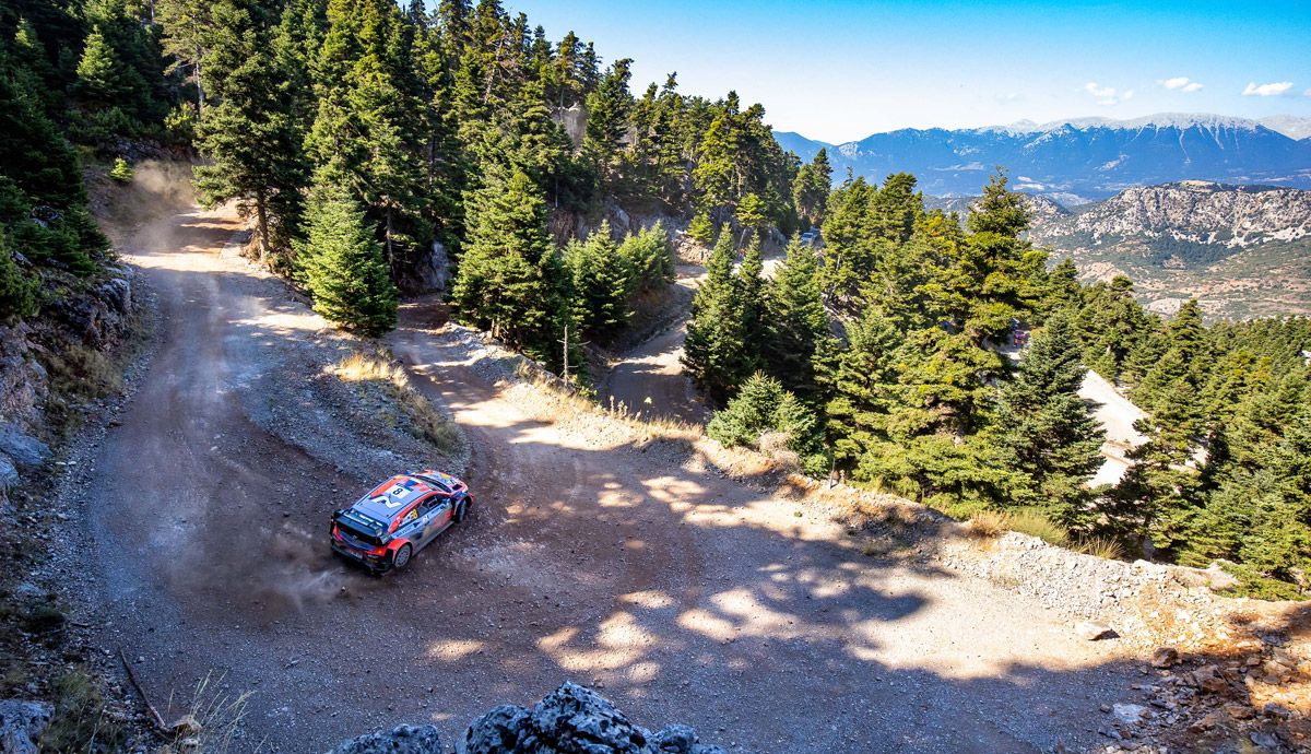 Rally Acrópolis de Grecia 2021.