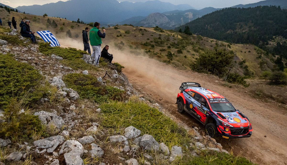 Rally Acrópolis de Grecia 2021.