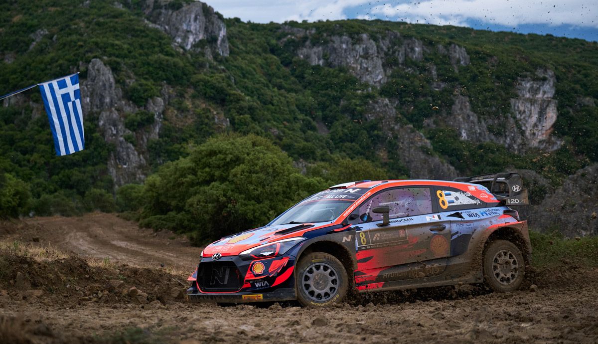 Rally Acrópolis de Grecia 2021.