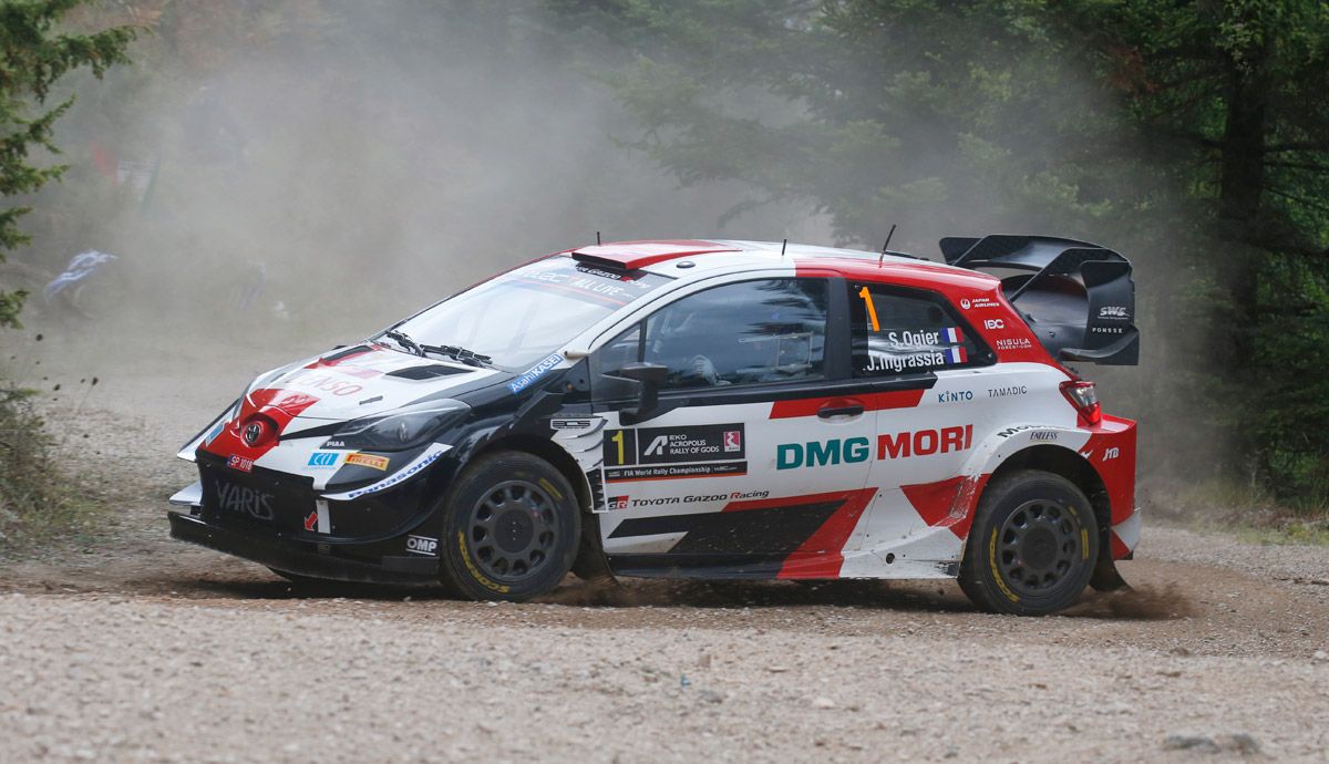 Rally Acrópolis de Grecia 2021.