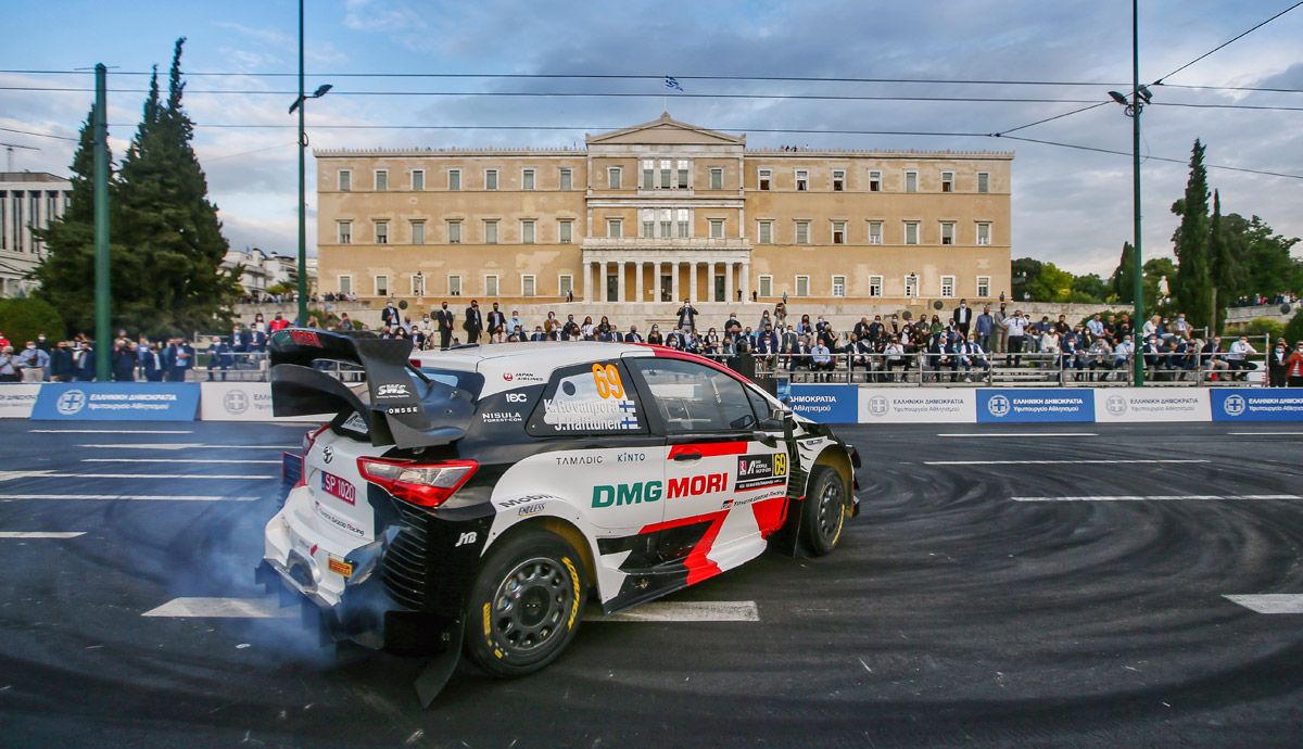 Rally Acrópolis de Grecia 2021.