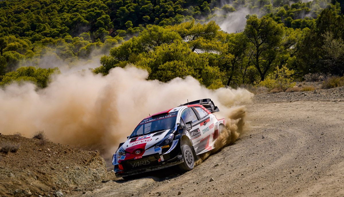 Rally Acrópolis de Grecia 2021.