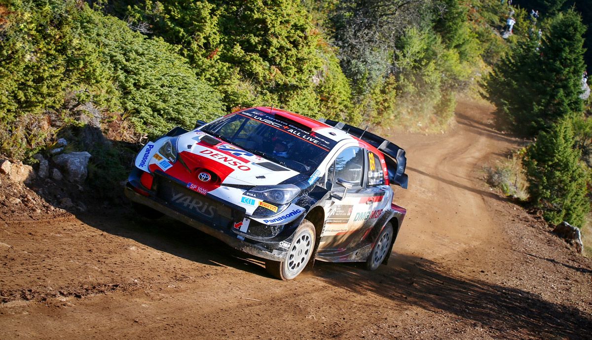 Rally Acrópolis de Grecia 2021.