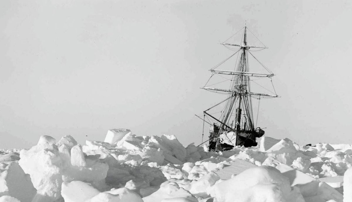 El Endurance se hundió e el hielo de la Antártida en 1915. Pronto se iniciará una nueva expedición en su busca. Foto: BBC.