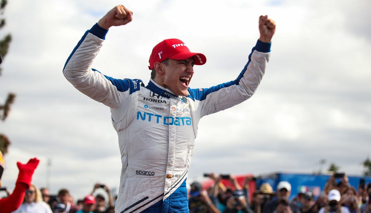 Tercer triunfo de Álex Palou en la IndyCar y cada vez más cerca del título de campeón. Foto: Indycar.