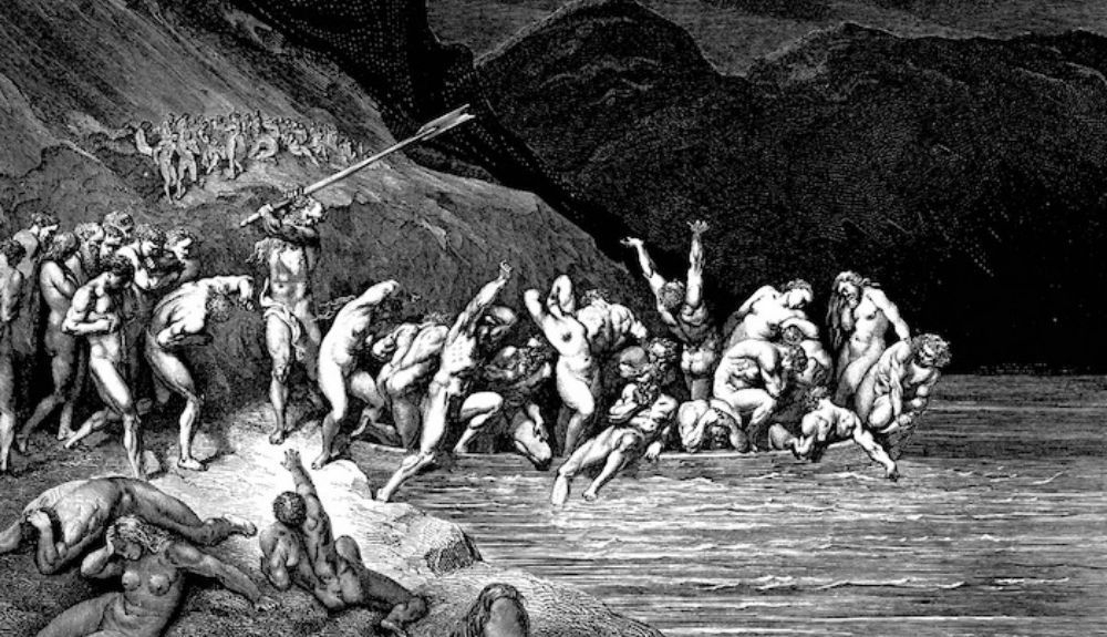 En su interpretación del infierno, Dante despliega una espeluznante fantasía, de ahí el adjetivo “dantesco En su interpretación del infierno, Dante despliega una espeluznante fantasía, de ahí el adjetivo “dantesco