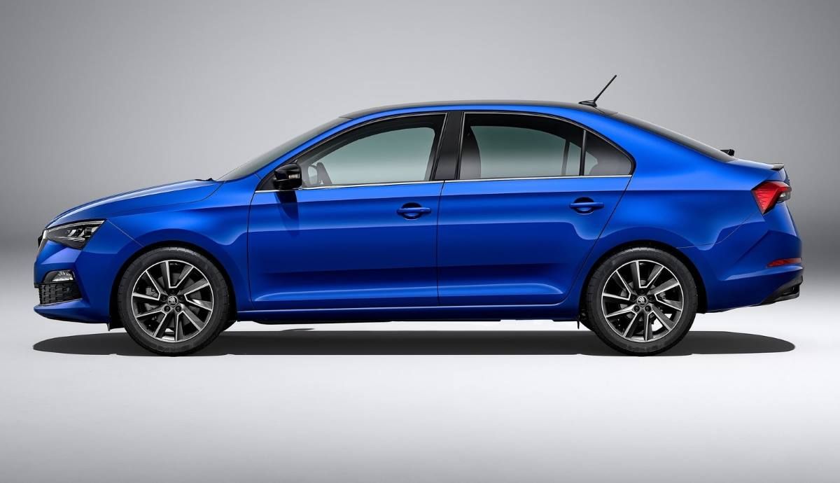 El nuevo Skoda Slavia, a la venta en mayo para el mercado indio.