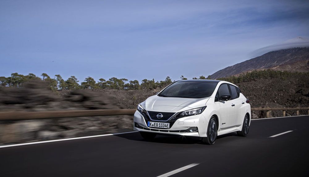 Así es el actual Nissan Leaf