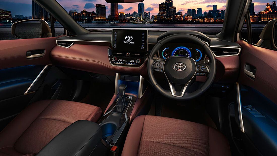 Toyota Corolla Cross: así es su interior
