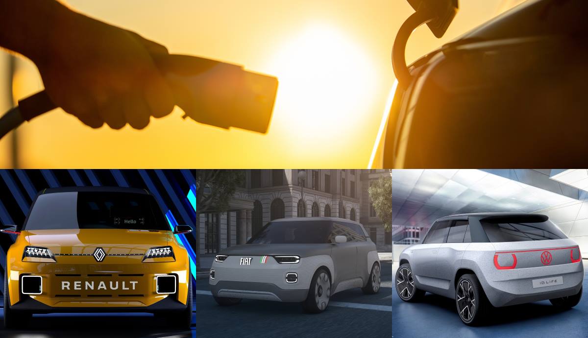 Renault R5, Fiat Centoventi y VW ID.2, los coches eléctricos más esperados