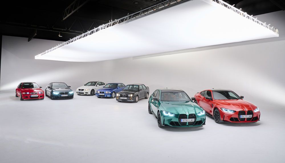 Todas las generaciones del BMW M3