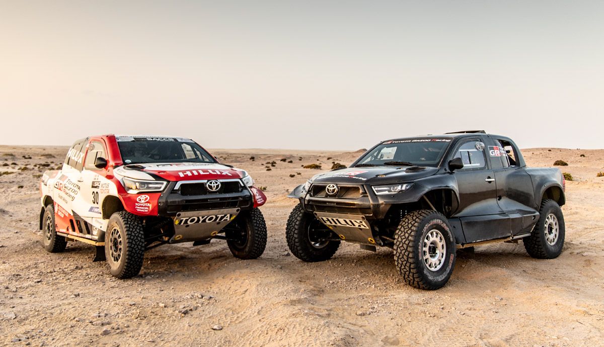 Toyota GR DKR Hilux T1+.