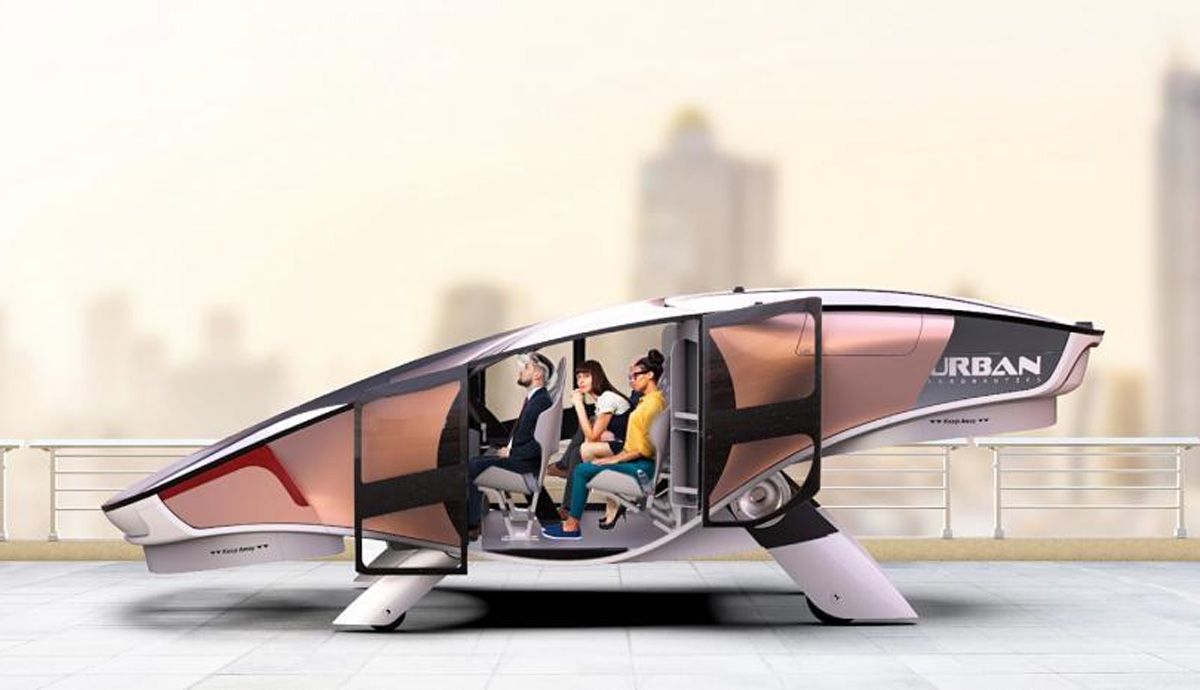 Así sería el CityHawk de Urban Aeronautics.