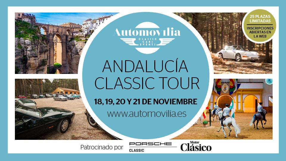 Andalucía Classic Tour: Del 18 al 21 de noviembre. Inscripciones abiertas.